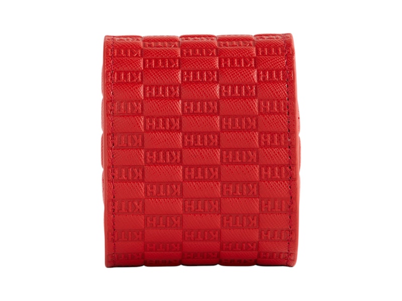 Kith Kithmas Monogram Saffiano Leather Single Watch Roll Fame