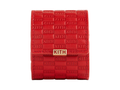 Kith Kithmas Monogram Saffiano Leather Single Watch Roll Fame