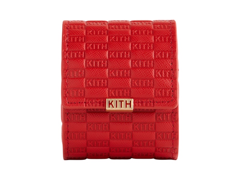 Kith Kithmas Monogram Saffiano Leather Single Watch Roll Fame
