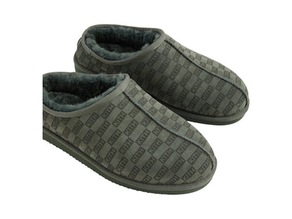 Kith Kithmas Monogram Shearling Slippers Stadium