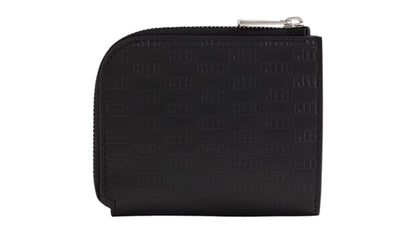 Kith Kithmas Monogram Vachetta Zip Wallet Black