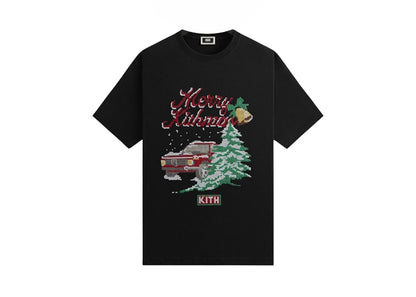 Kith Kithmas Needlepoint Tee Black