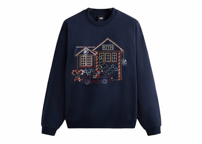 Kith Kithmas Nelson Swarovski Crystals Crewneck Nocturnal