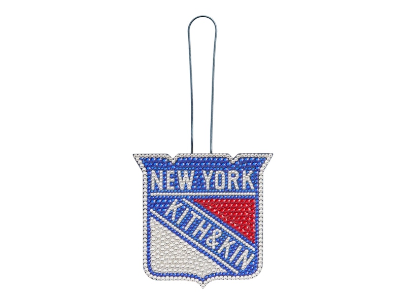 Kith Kithmas New York Rangers Swarovski Crystals Ornament Cyclone