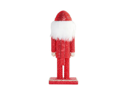 Kith Kithmas Nutcracker Swarovski Crystals Ornament Light Siam/Silk/Crystal