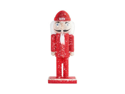 Kith Kithmas Nutcracker Swarovski Crystals Ornament Light Siam/Silk/Crystal