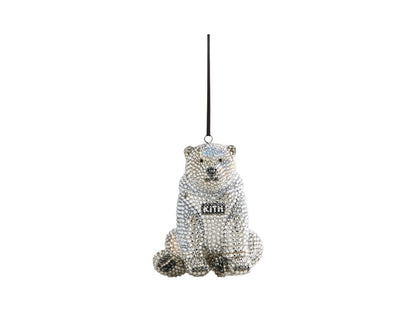 Kith Kithmas Polar Bear Swarovski Crystals Ornament Crystal Shimmer/Jet Hematite
