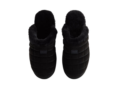 Kith Kithmas Puffed Logo Slippers Black