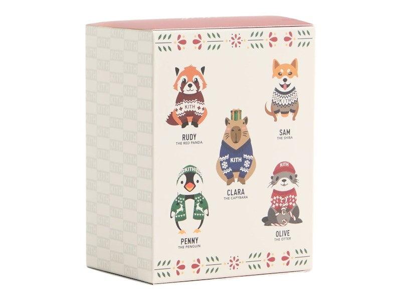 Kith Kithmas Resin Keycharm Single Blind Box Multicolor