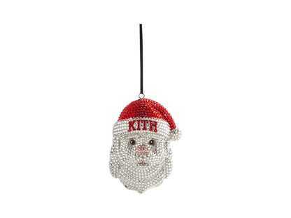 Kith Kithmas Santa Swarovski Crystals Ornament Vintage Rose/Crystal/Light Siam