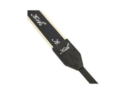 Kith Kithmas Script Logo Camera Strap Black