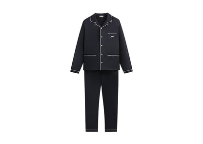 Kith Kithmas Script Pajama Set (FW24) Black