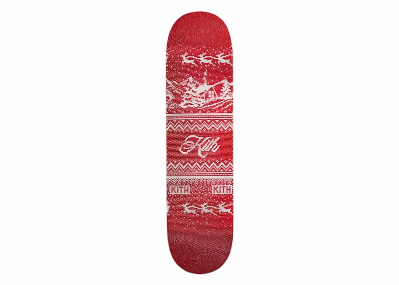 Kith Kithmas Swarovski Crystals Skateboard Deck Fury