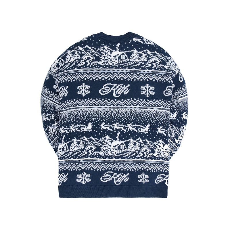 Kith Kithmas Sweatshirt Navy