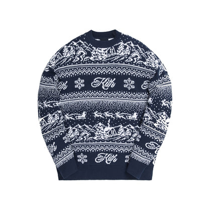 Kith Kithmas Sweatshirt Navy