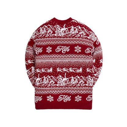Kith Kithmas Sweatshirt Red