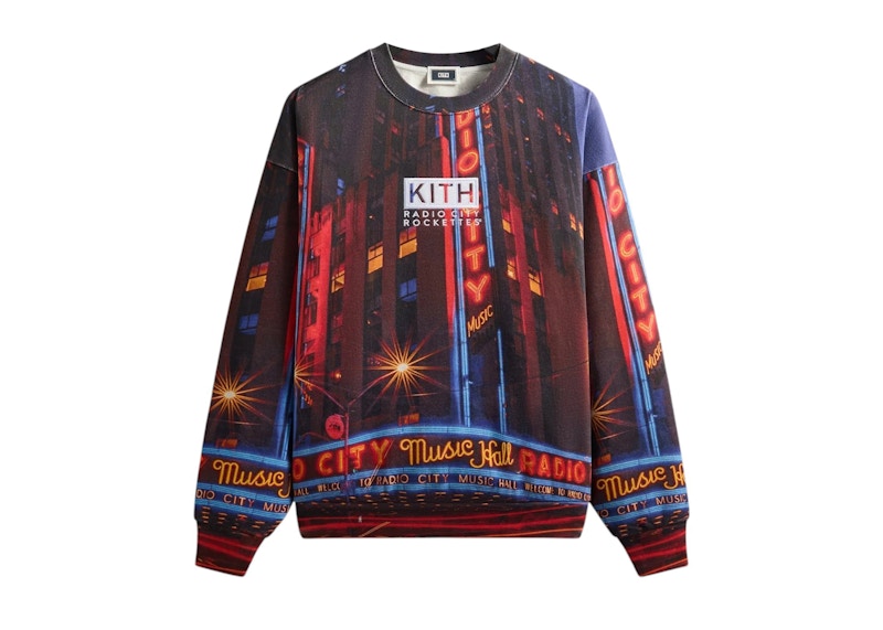 Kith Kithmas The Radio City Rockettes Nelson Crewneck Black