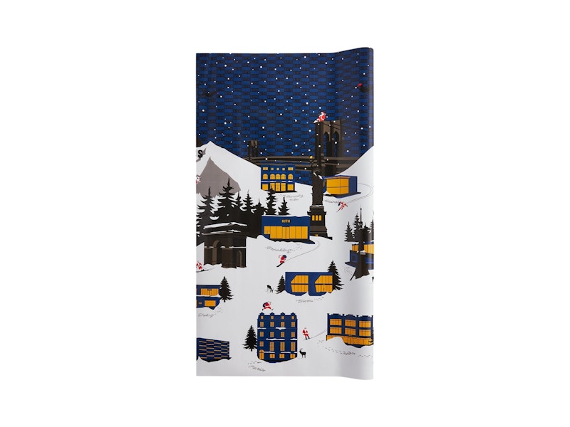 Kith Kithmas Village Wrapping Paper Nocturnal