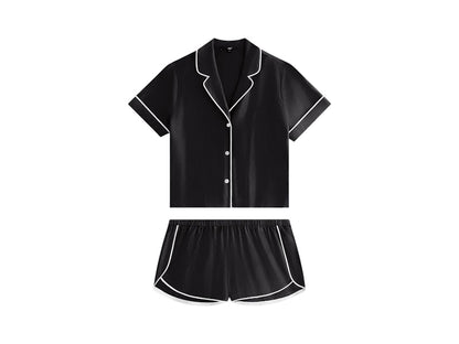 Kith Kithmas Women Crest Monogram Pajama Set Black