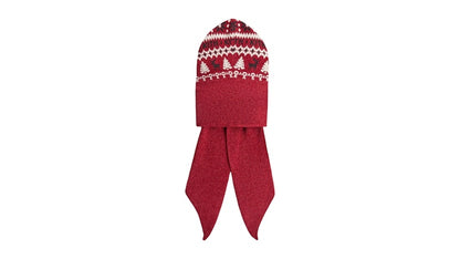 Kith Kithmas Women Fair Isle Hooded Scarf Allure