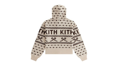 Kith Kithmas Women Tanner Ribbon Sweater Hoodie Sandrift