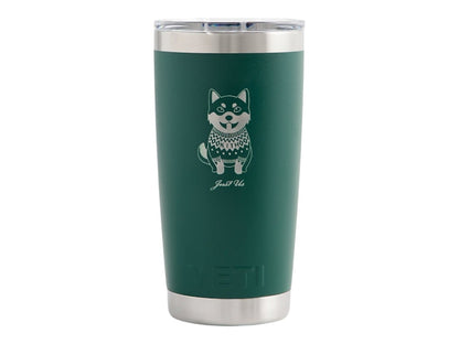 Kith Kithmas Yeti Rambler 20OZ Tumbler Green