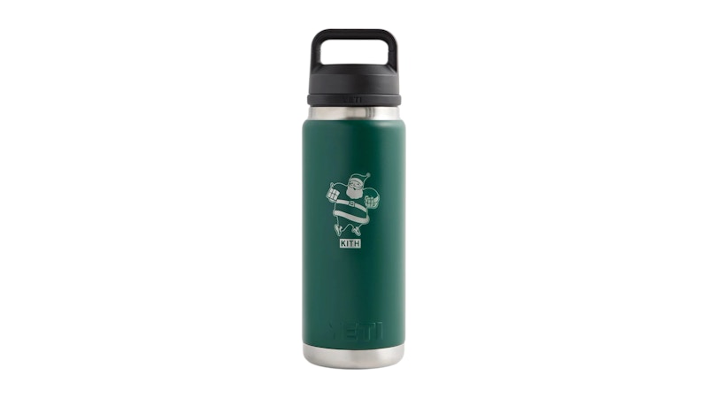 Kith Kithmas Yeti Rambler 26Oz. Water Bottle Green