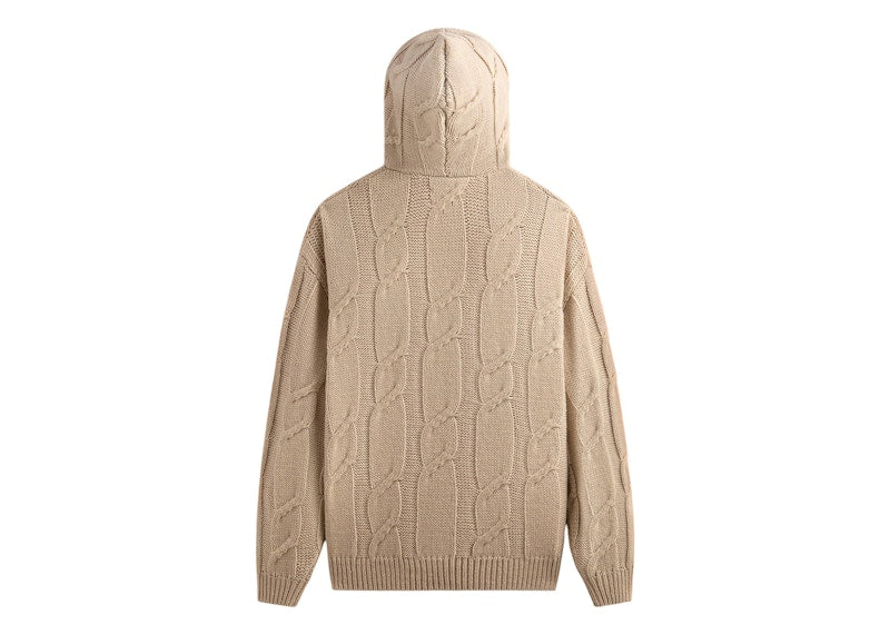Kith Knit Elliot Hoodie Sandy Heather