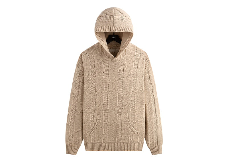 Kith Knit Elliot Hoodie Sandy Heather