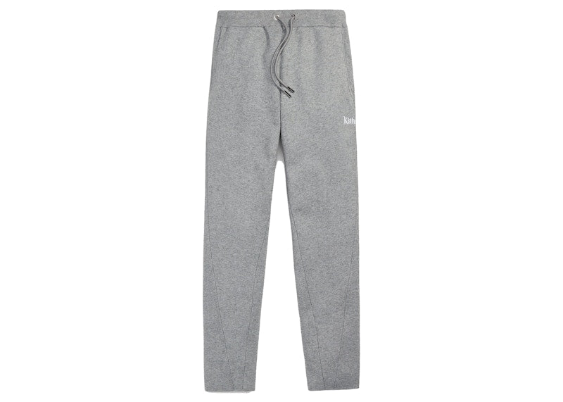 Kith Knit Hudson Sweatpant Light Heather Grey
