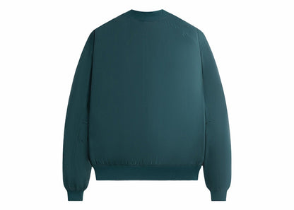 Kith Koen Washed Silk Bomber Jacket Algae