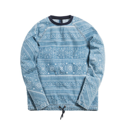 Kith L/S Denim Johnson Crewneck Hosu 2.0 Wash