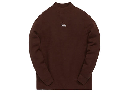 Kith L/S Mockneck Heather Saddle