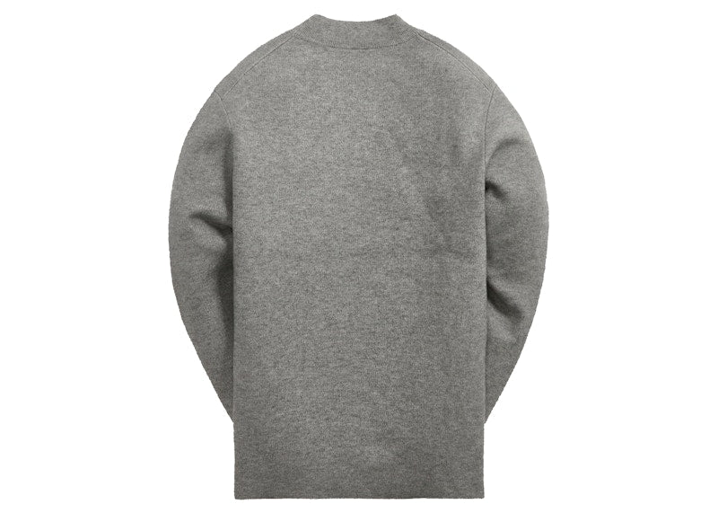 Kith L/S Mockneck Light Heather Grey