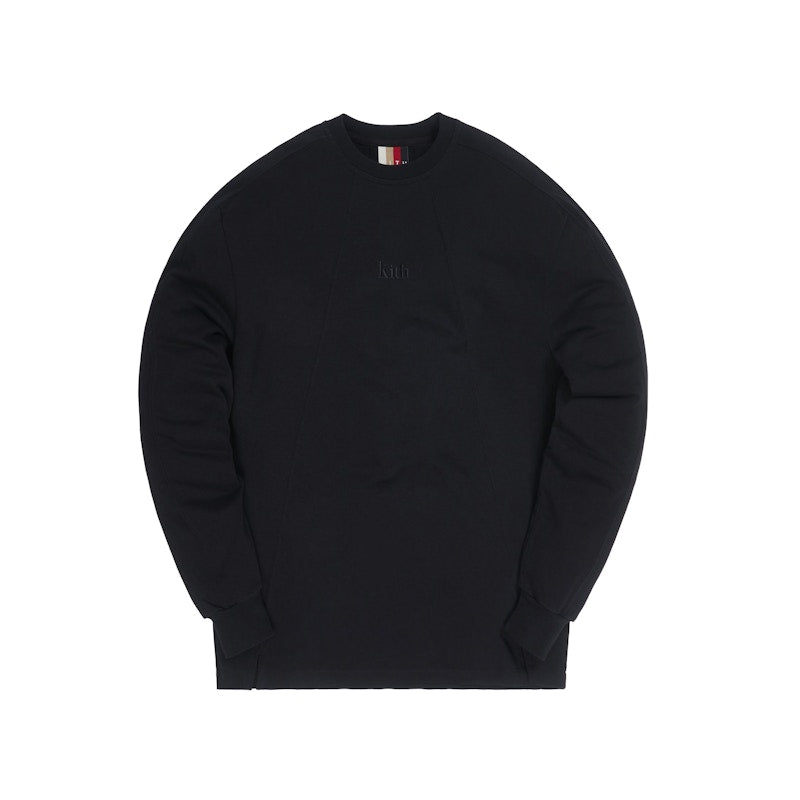 Kith L/S Paneled Pullover Black