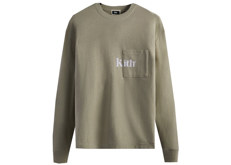 Kith L/S Quinn Tee Plaster