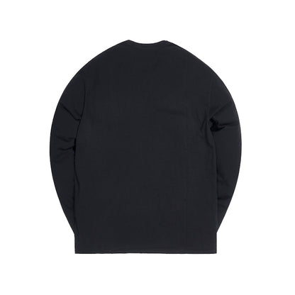 Kith L/S Serif Tee Soft Black