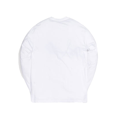 Kith L/S Serif Tee White