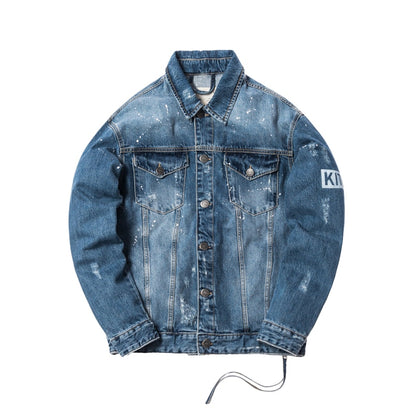 Kith Laight Denim Jacket Stella Blue