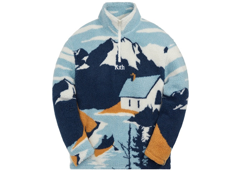 Kith Lakeside Claremont Sherpa Quarter Zip Summit