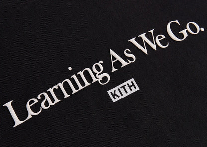 Kith Learning As We Go Tee Black