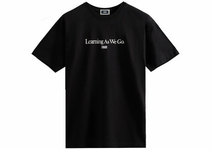 Kith Learning As We Go Tee Black