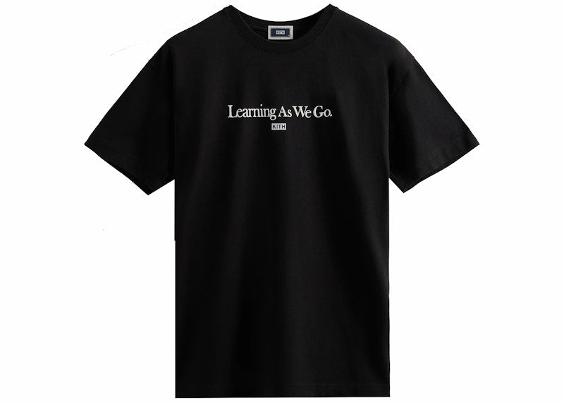 Kith Learning As We Go Tee Black