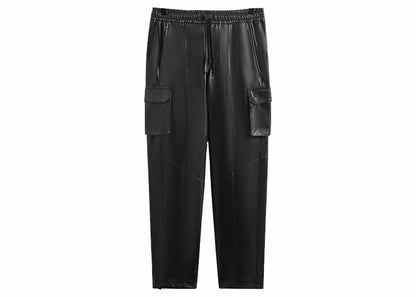 Kith Leather Sennet II Cargo Pant Black