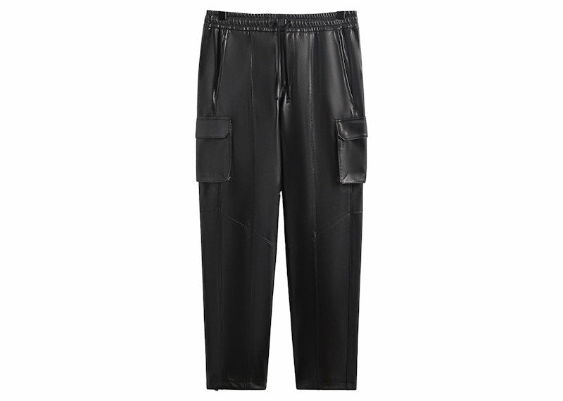 Kith Leather Sennet II Cargo Pant Black