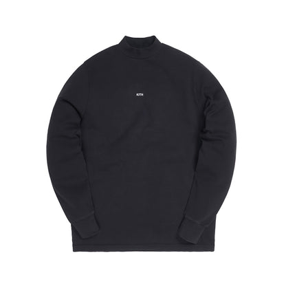 Kith Lenox L/S Mockneck Black