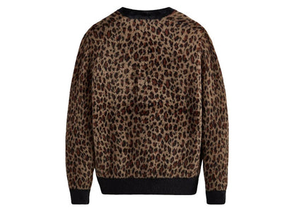 Kith Leopard Mohair Cardigan Birch