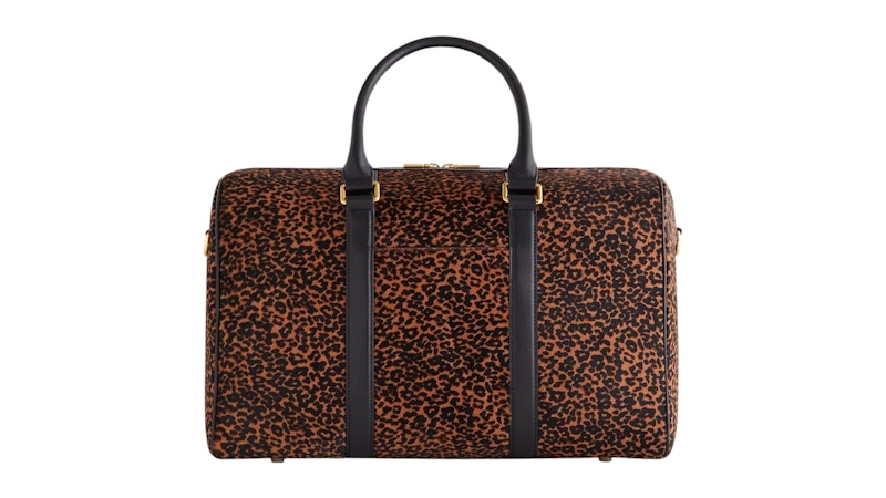Kith Leopard Printed Ponyhair Traveler K40 Bag Sanctuary