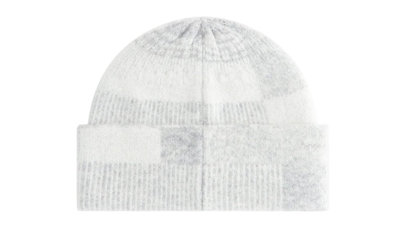 Kith Lewis Check Mia Beanie Sandrift