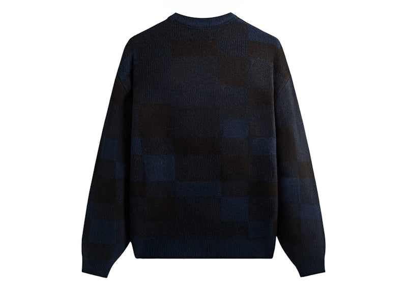 Kith Lewis Check Sweater Nocturnal